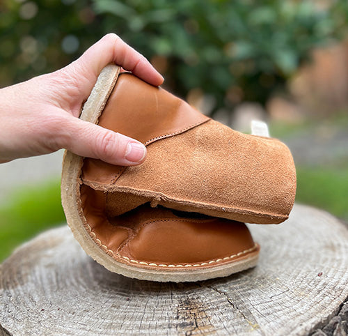BOTA PANDA CARAMELO MUJER