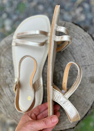 SANDALIA TAGUA DORADA MUJER