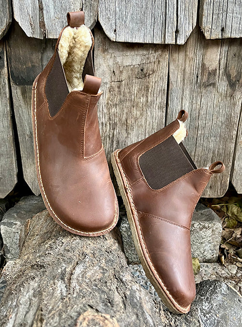 BOTÍN CHERCÁN CHIPORRO CHOCOLATE GRASO MUJER