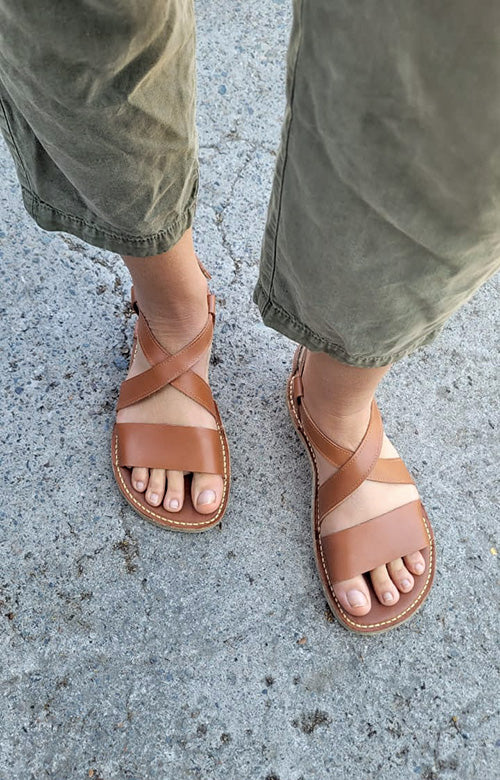 SANDALIA CHINCOL CARAMELO MUJER