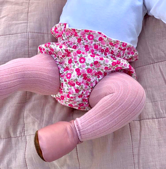 PANTUFLA MOCS CHIPORRO ROSADO BEBÉ Y NIÑOS