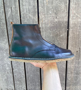 BOTIN BOA NEGRO - HORMA MINIMALISTA