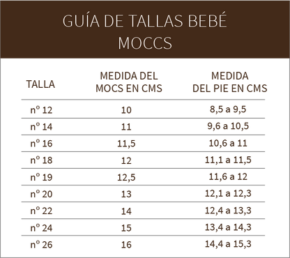 MOCS LISO ROSADO BEBÉ