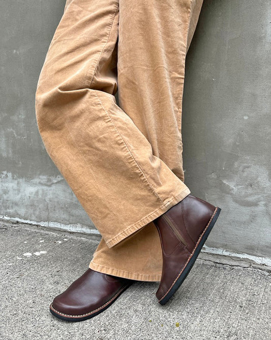 BOTA LLAMA DARK BROWN MUJER