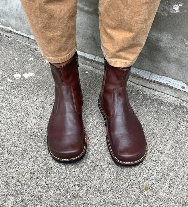 BOTA LLAMA DARK BROWN MUJER