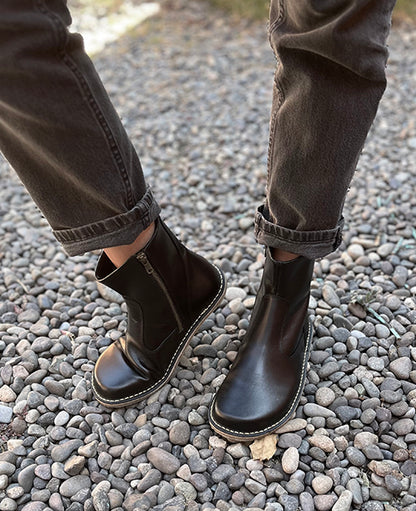 BOTA LLAMA NEGRA MUJER
