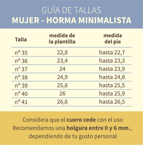 BOTIN BOA CARAMELO - HORMA MINIMALISTA