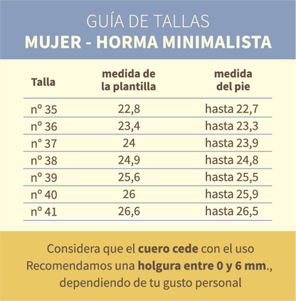ZAPATO GARZA CAFÉ MUJER
