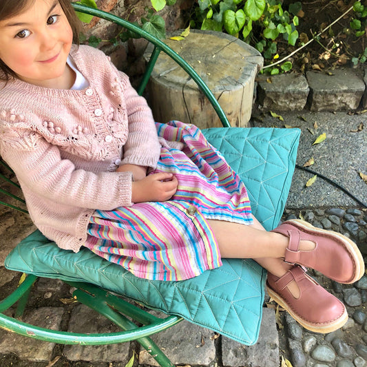 ZAPATO PUDÚ ROSADO NIÑOS